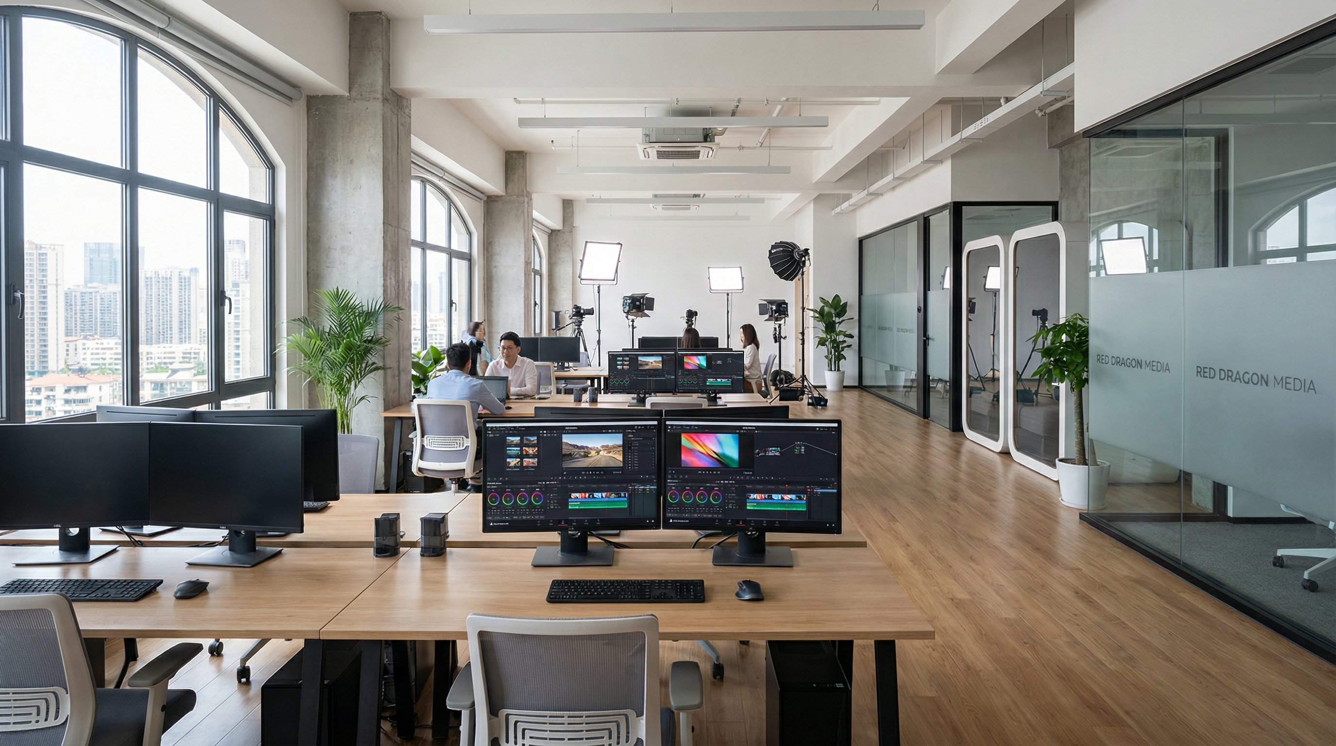 幼儿视频小车拉大马公司办公室